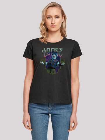 F4NT4STIC Shirt 'Disney Onward Let' in Black: front