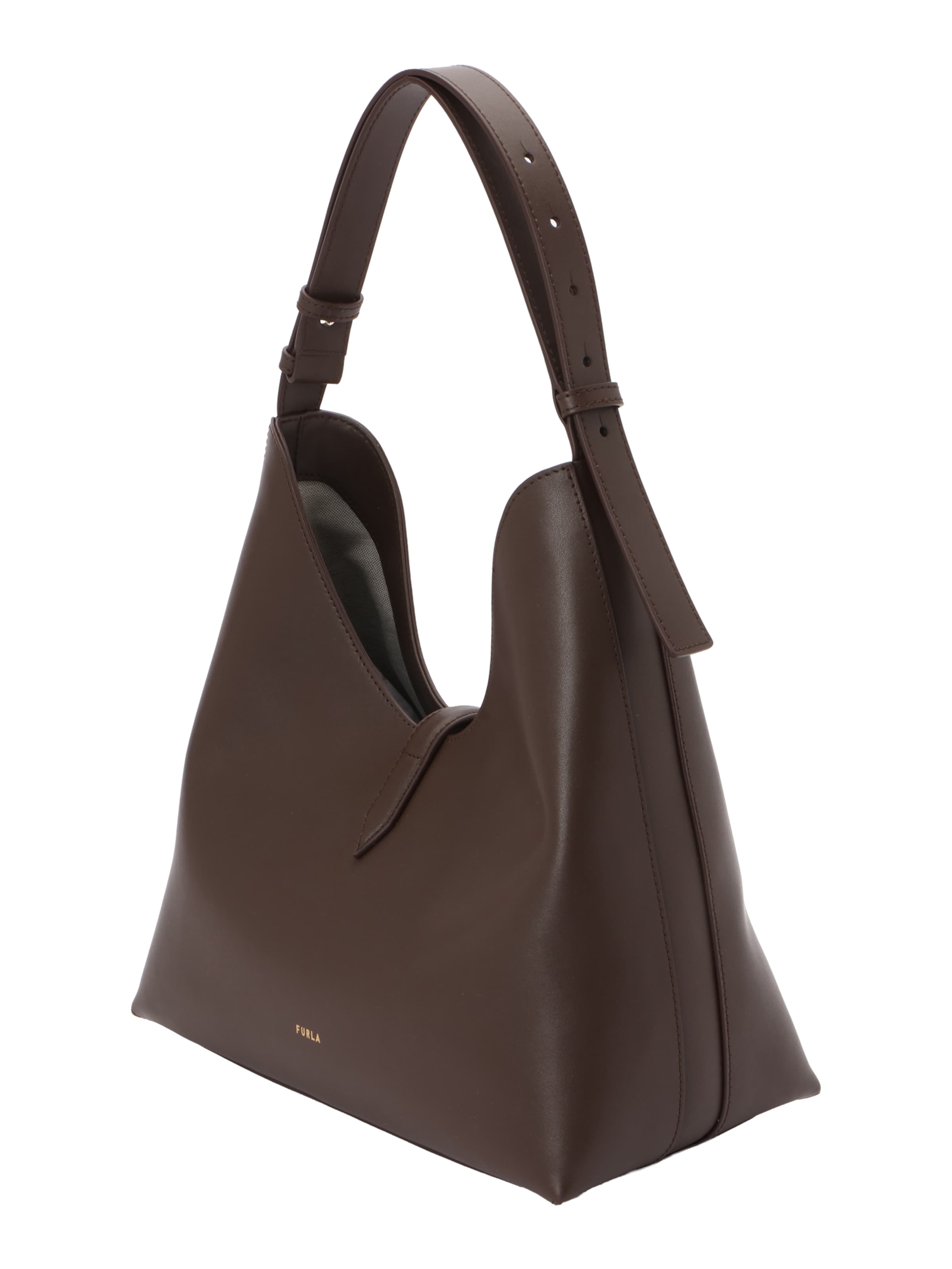FURLA - Bolso de hombro 'Goccia' en marrón