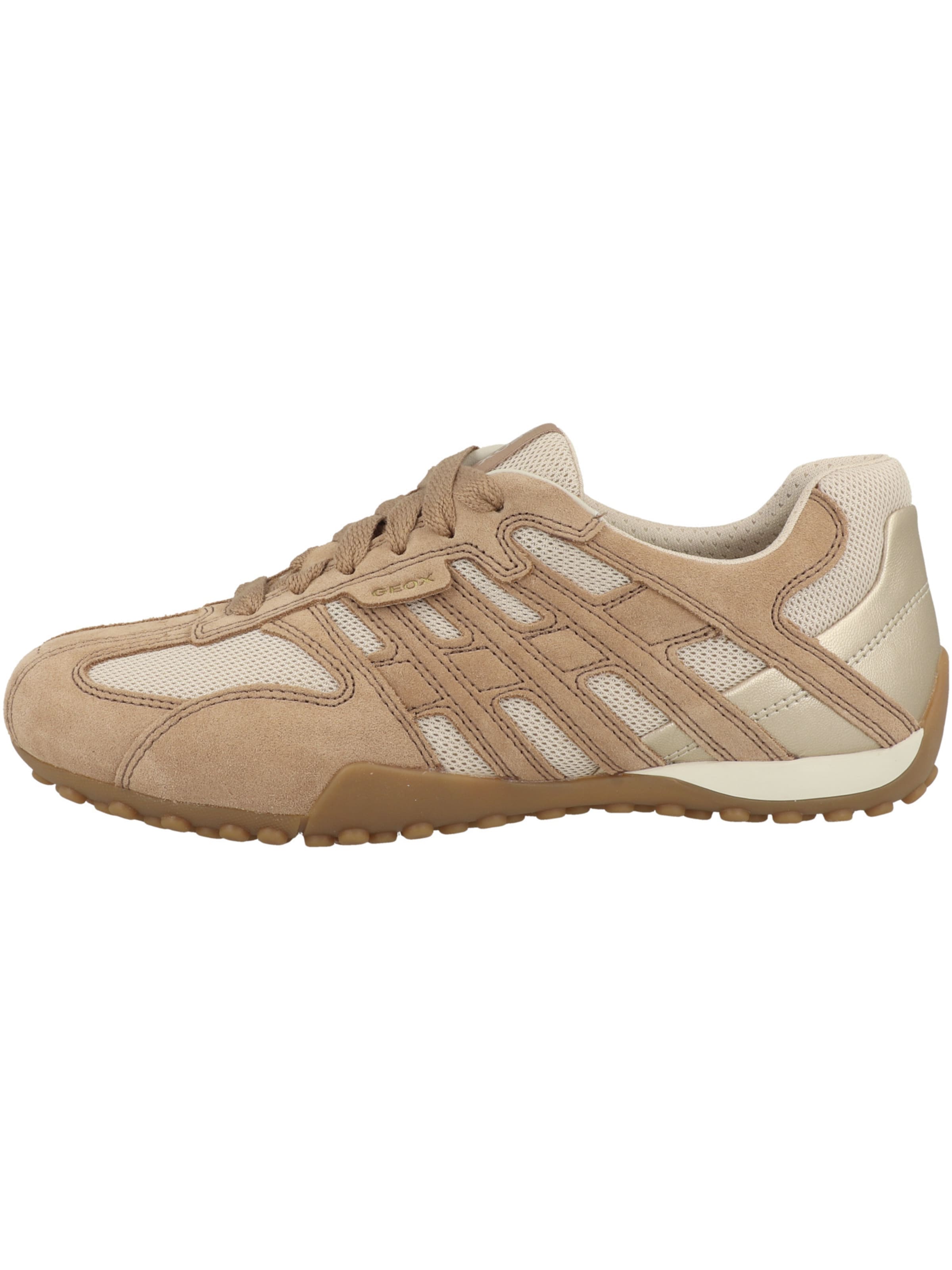 GEOX Sneaker 'Snake' in Braun