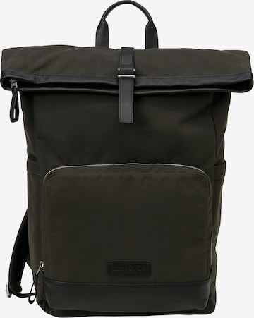 Sac à dos Marc O'Polo en marron : devant