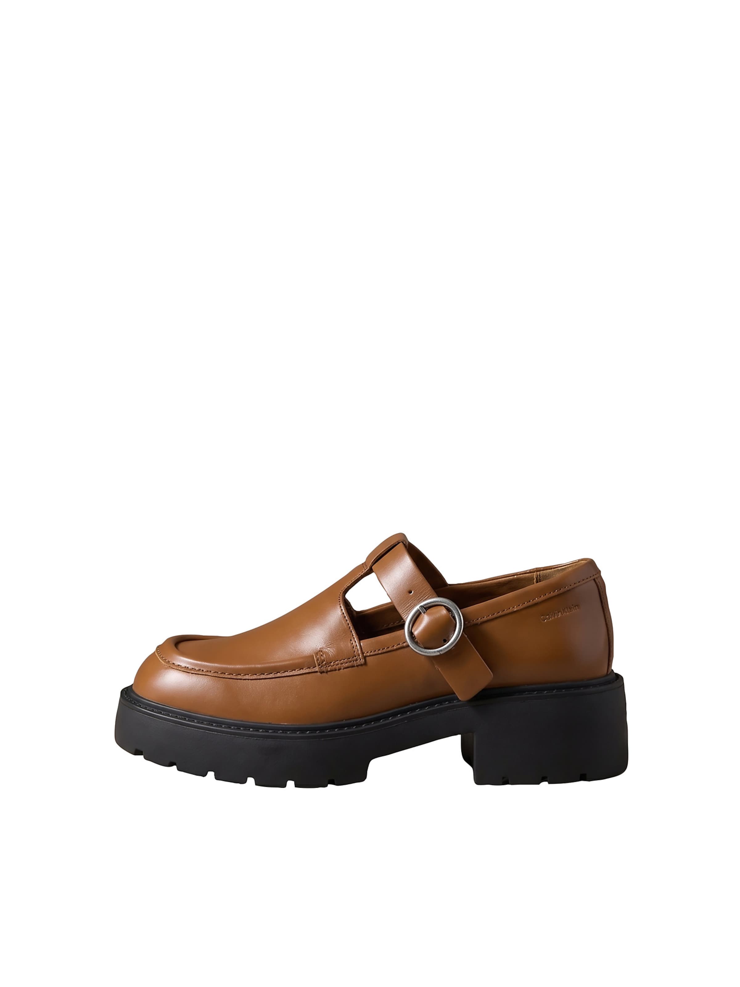 Mocassin Calvin Klein en marron : devant