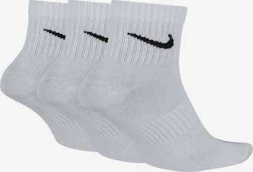 NIKE Normální Sportovní ponožky – bílá