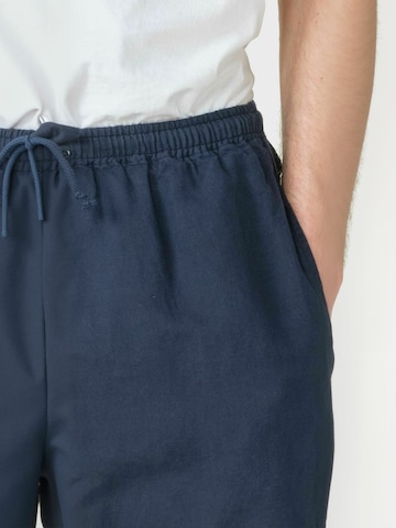 Klitmøller Collective Regular Broek 'Bertram' in Blauw