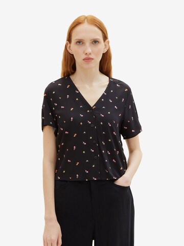 Camicia da donna di TOM TAILOR DENIM in nero