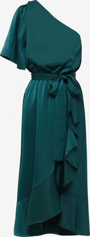 Tussah Klänning 'ELICIA' i grön: framsida
