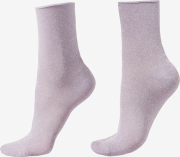 CALZEDONIA Socks in Purple: front