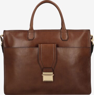 The Bridge Document Bag 'Dante' in Brown: front