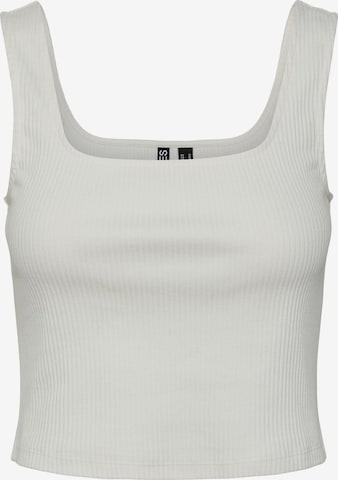 Top 'Nukisa' di PIECES in bianco: frontale