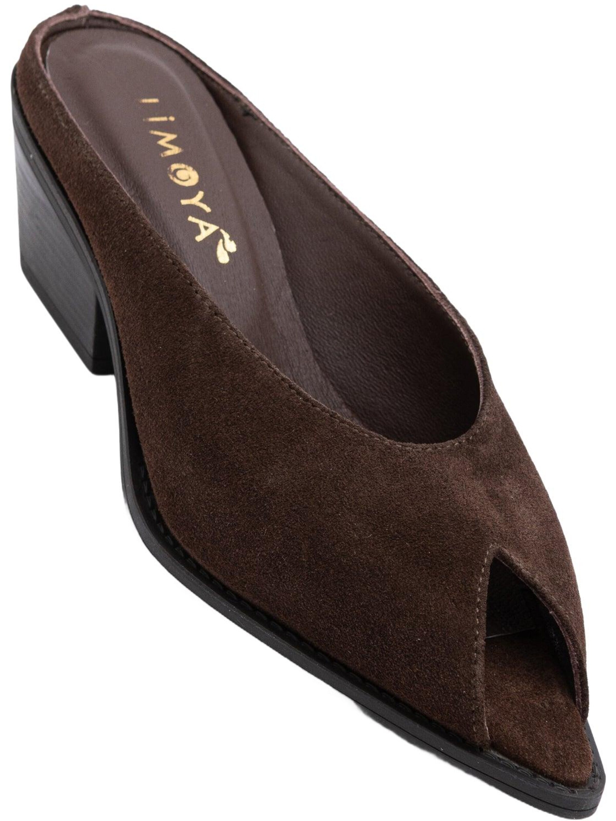 Mule 'Rinesa' Limoya en marron : devant
