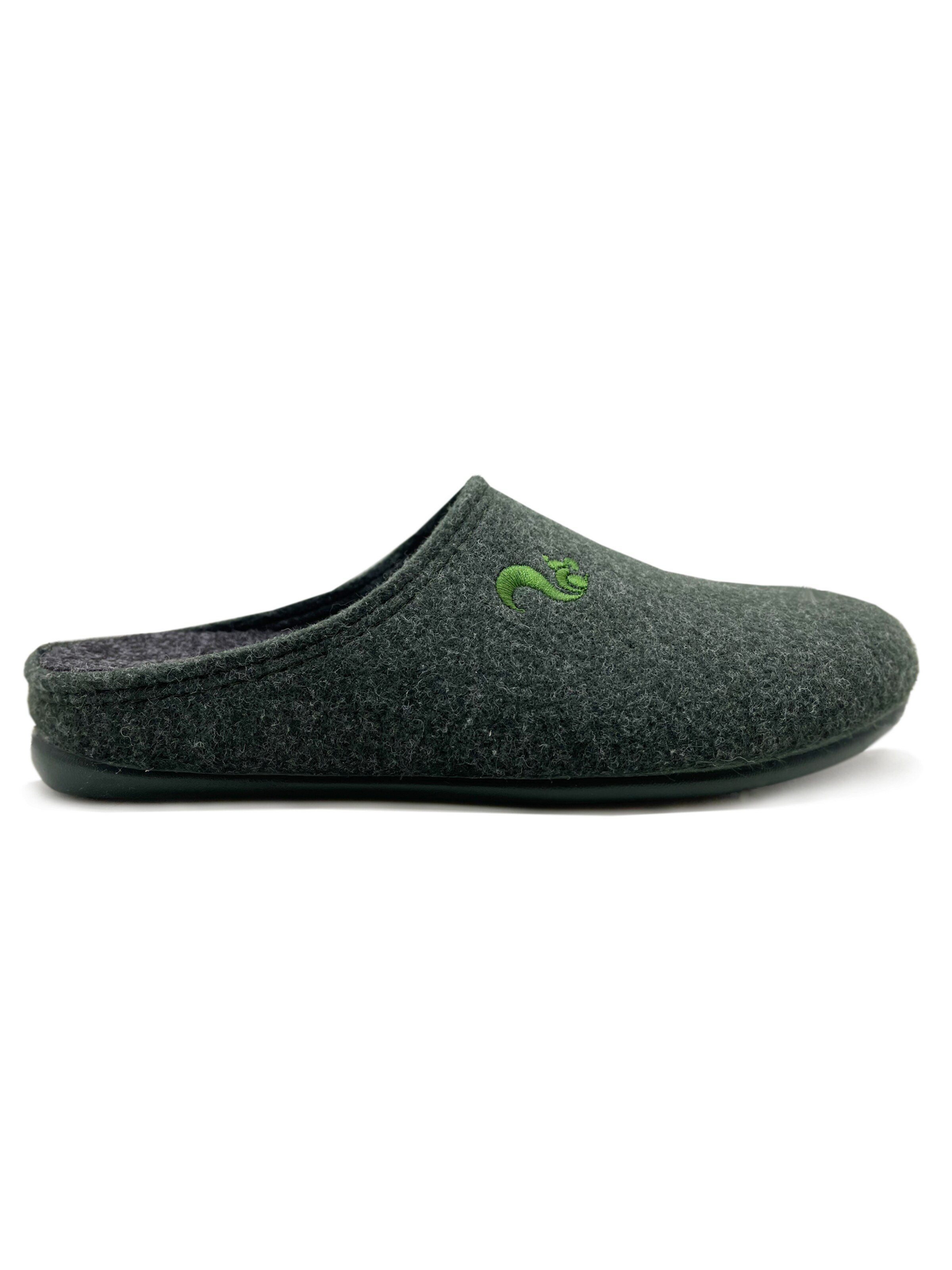 thies Hausschuh 'thies 1856 ® Recycled PET Slipper'‌ in Grün