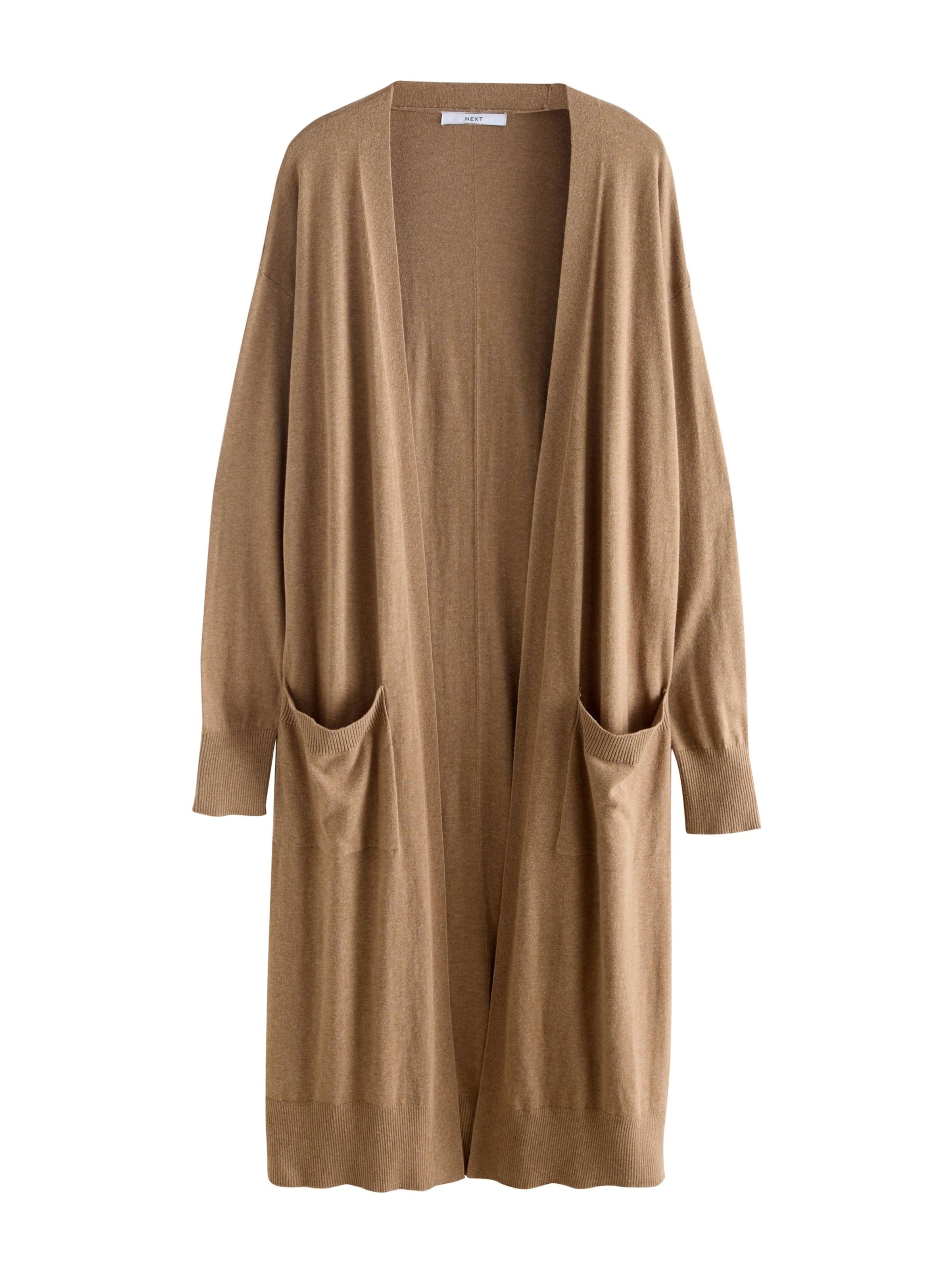 Next Вязаная кофта в Бежевый: спереди