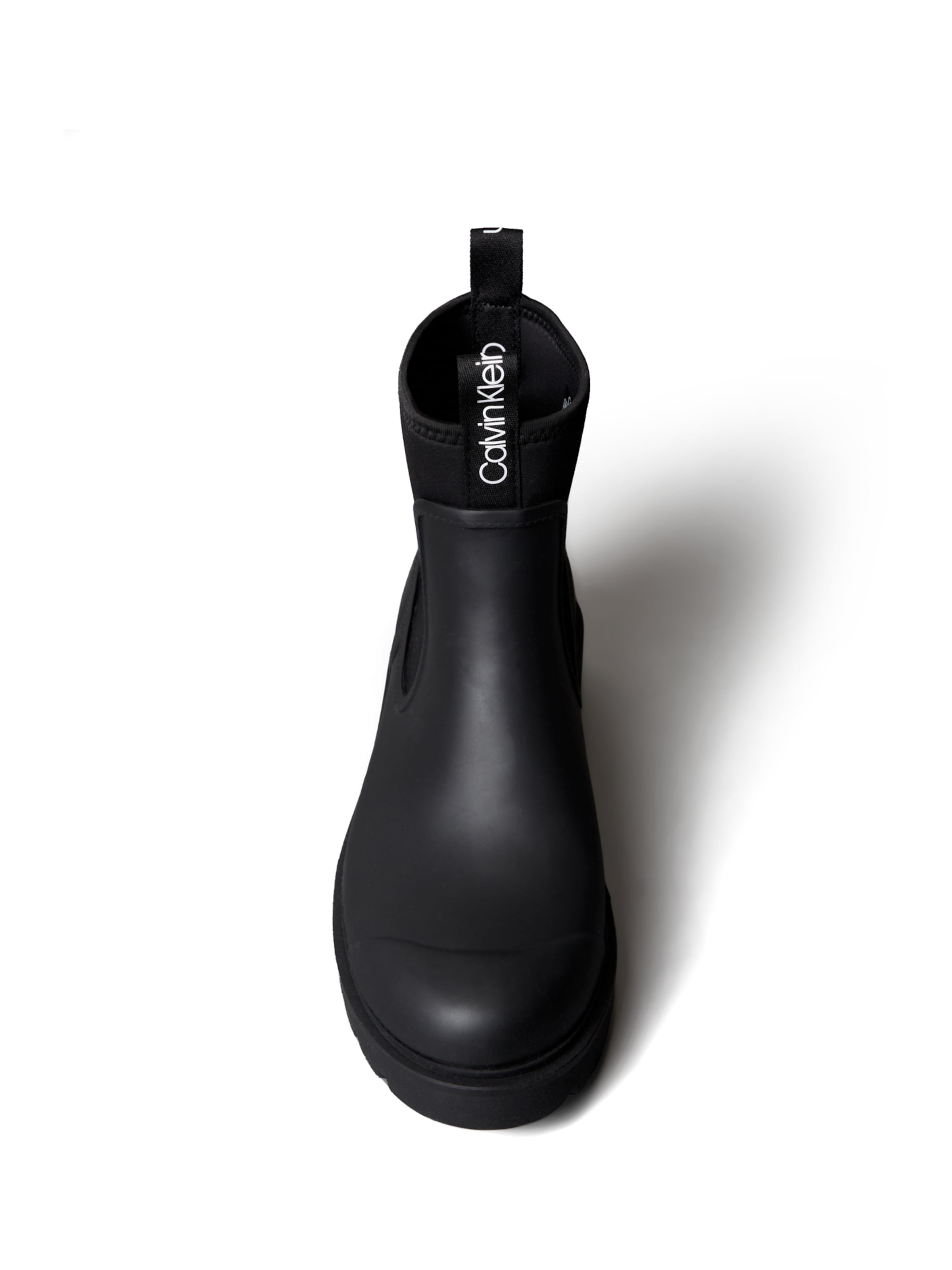 Calvin Klein Regenlaarzen 'COMBAT' in Zwart