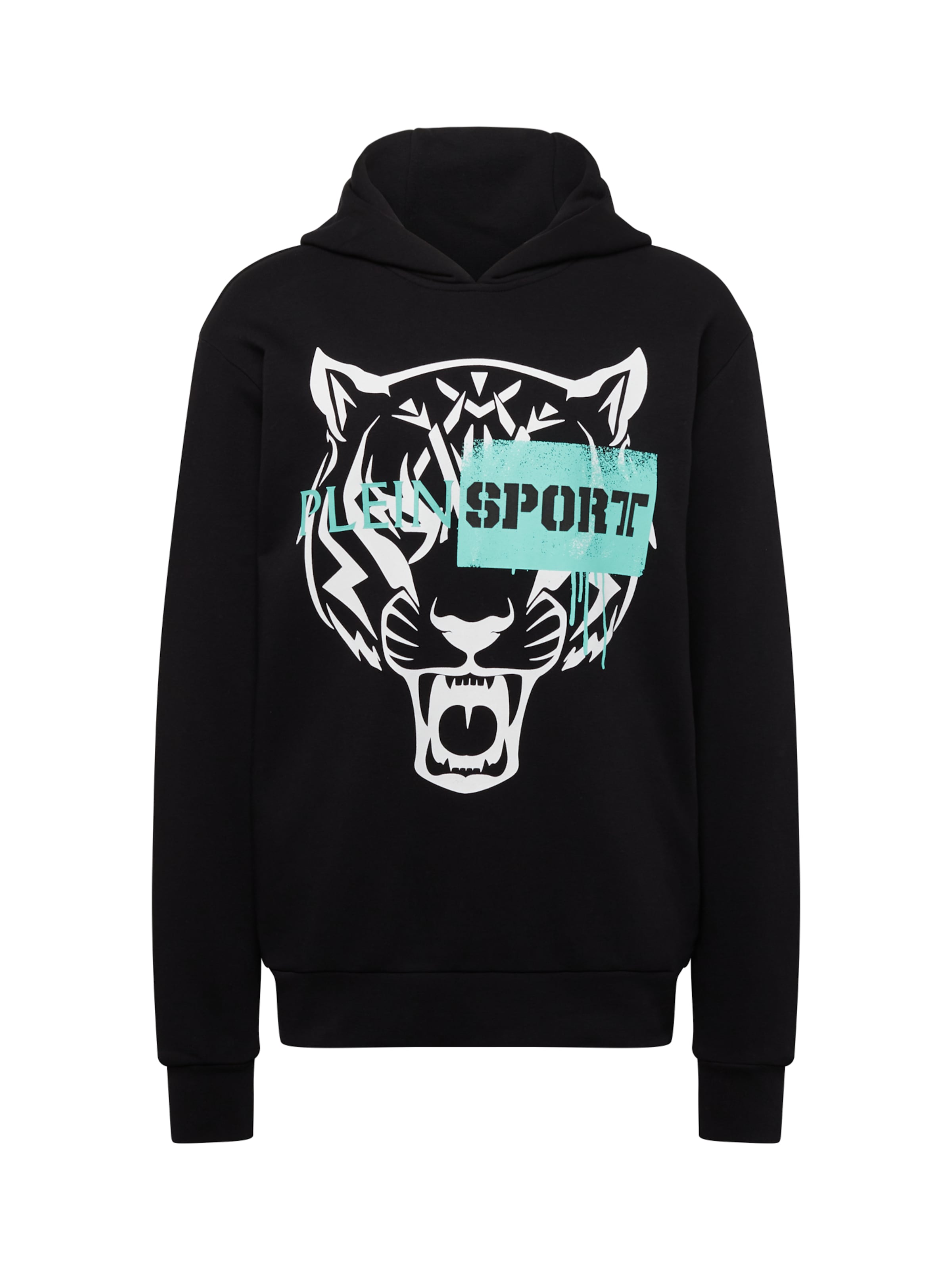 Plein Sport Sweatshirt in Black: front