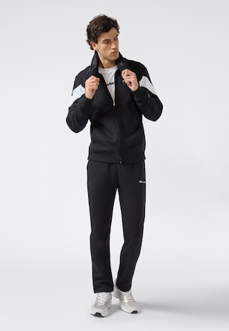 Champion Authentic Athletic Apparel Jogginganzug in Schwarz: Vorderseite