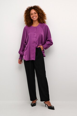 Kaffe Shirt in Purple