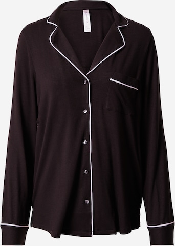 Chemise de nuit Lindex en noir : devant