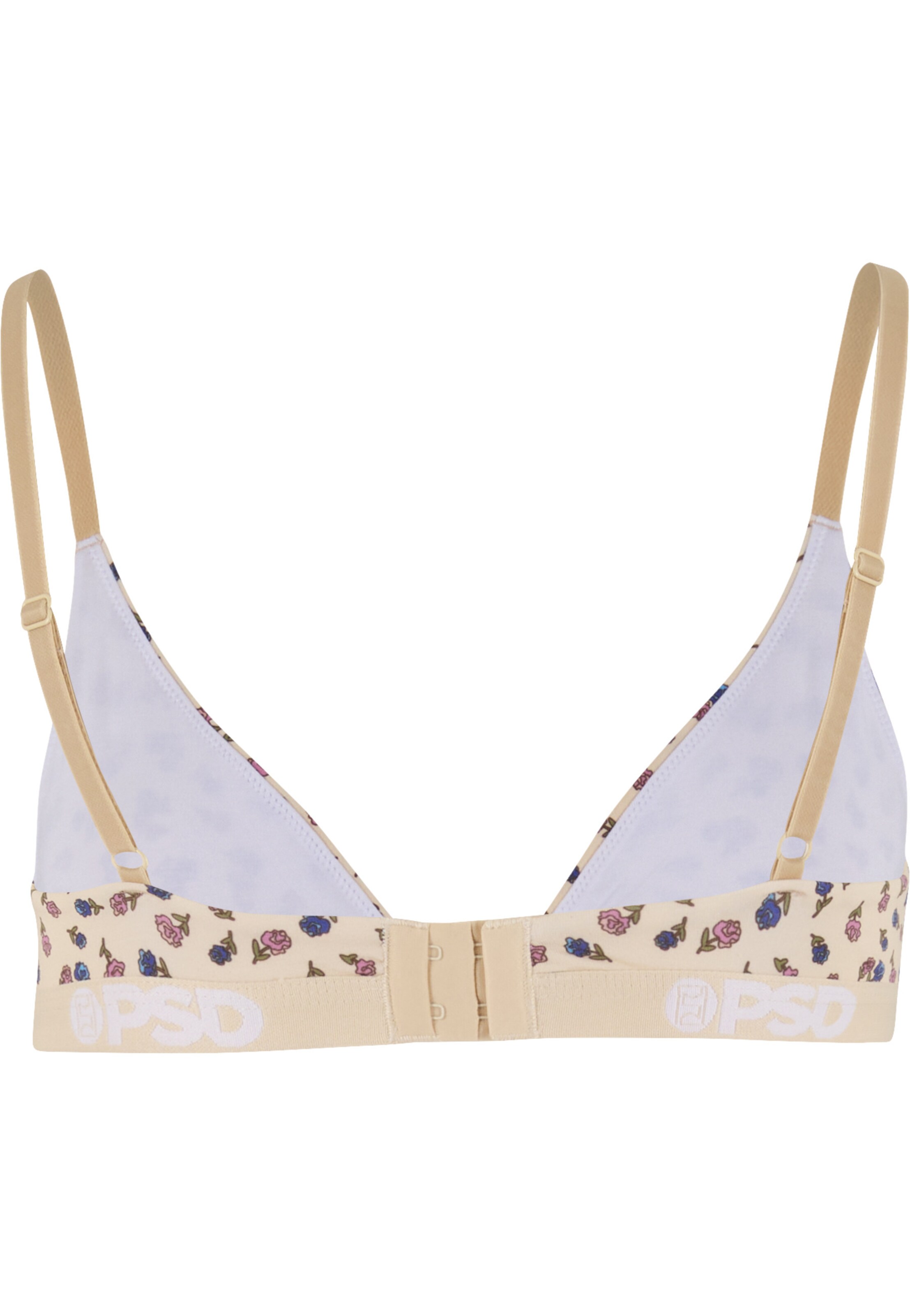 PSD Triangle Bra 'Western Ditzy' in Beige
