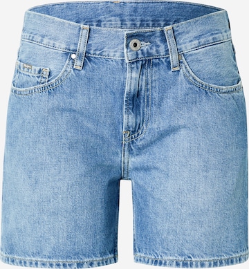 Pepe Jeans Shorts 'MABLE' in Blau: predná strana