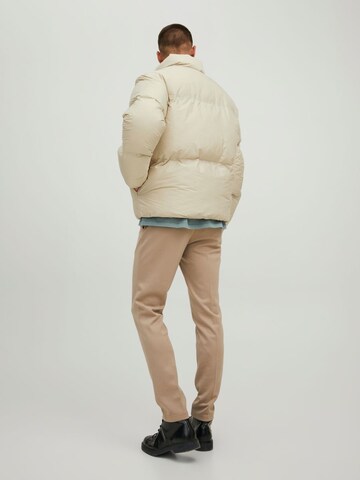 JACK & JONES Winterjas in Beige