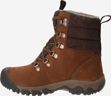 KEEN - Botas 'Greta' em castanho