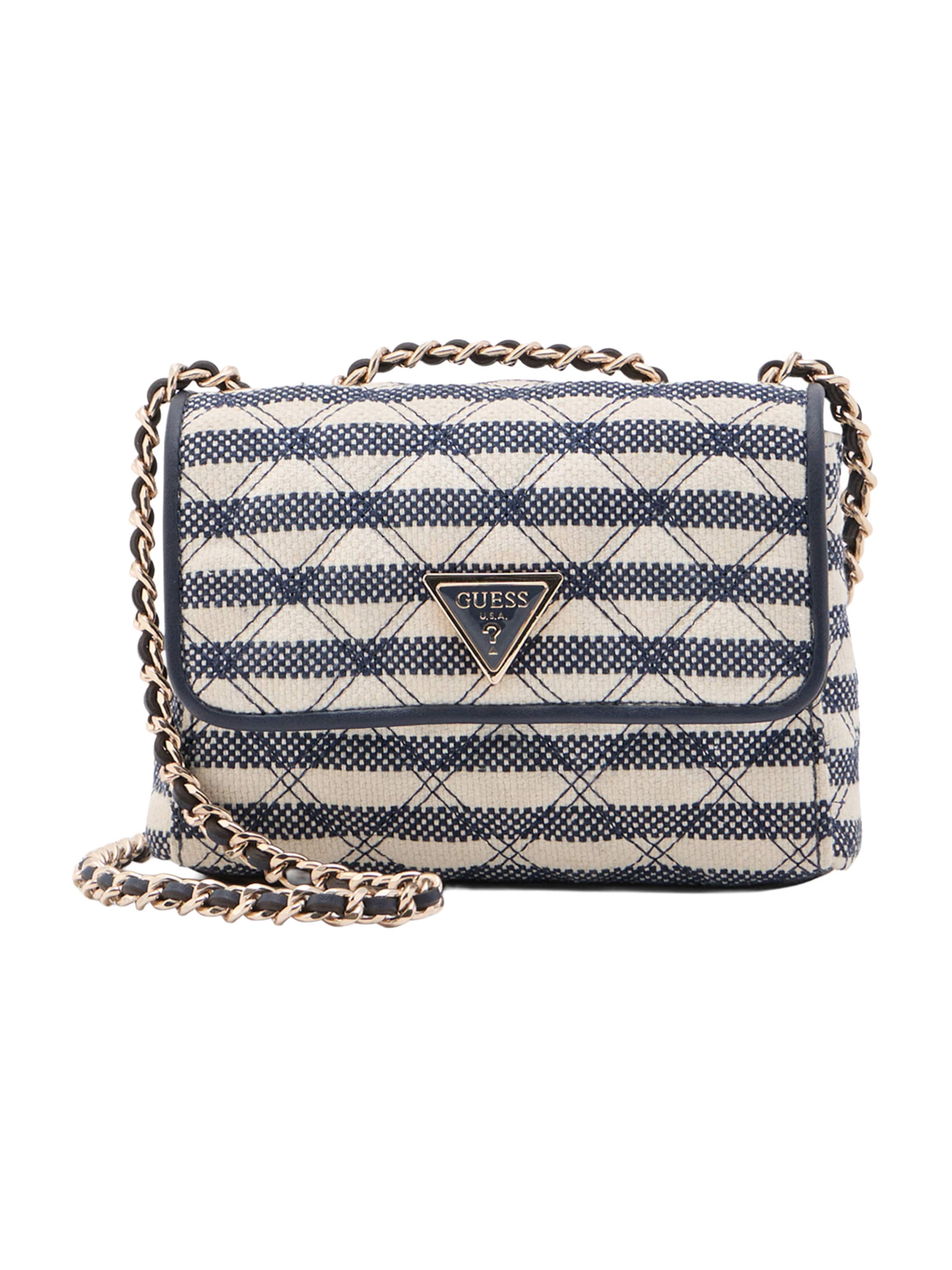 GUESS Τσάντα ώμου 'GIULLY II MINI 2 COMP CVTR FLP' σε μπλε: μπροστά