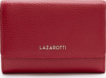 Lazarotti Wallet 'Bologna' in Red: front