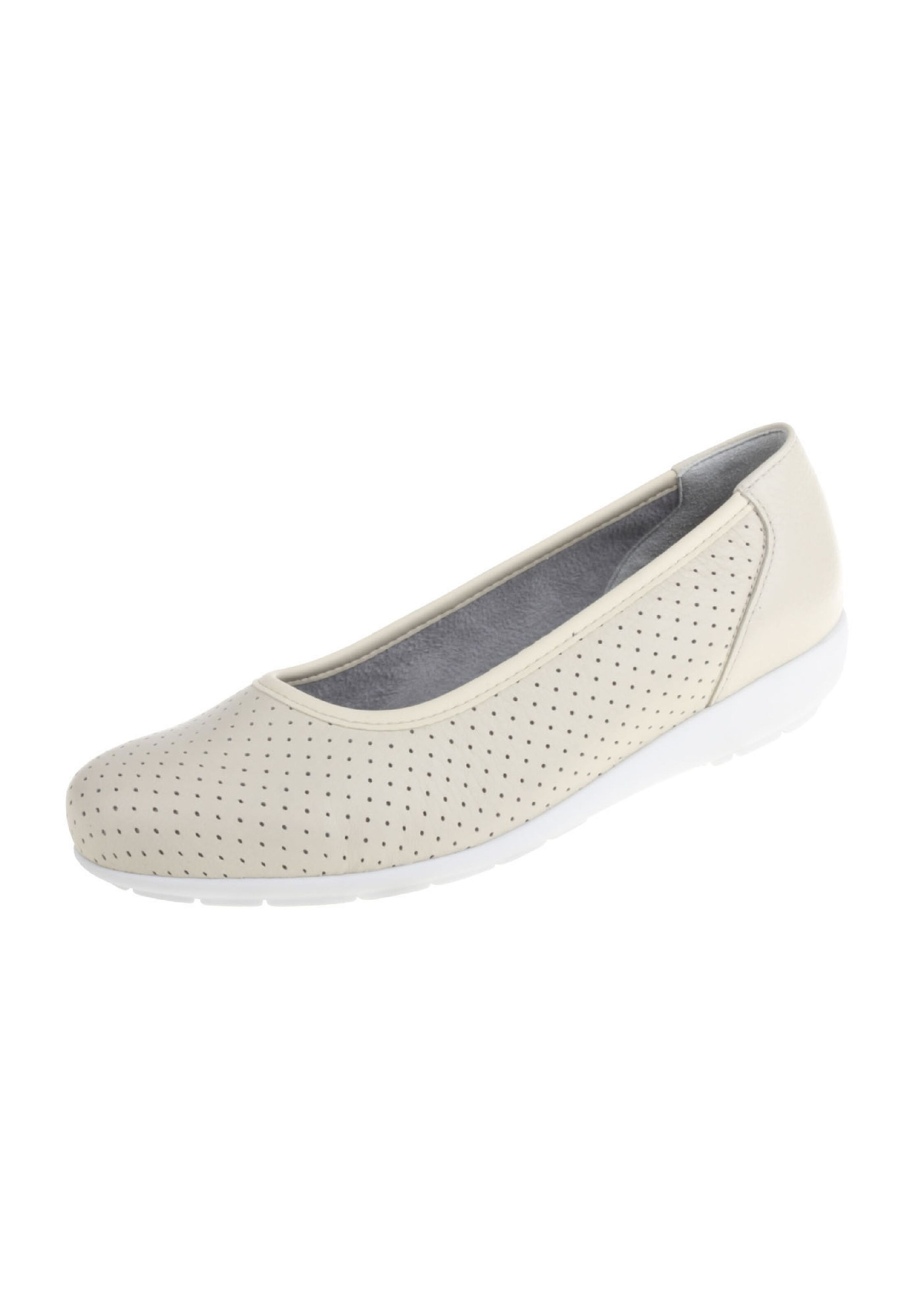 Natural Feet Ballerina 'Annabelle' in Beige: Vorderseite