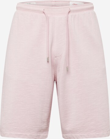 Regular Pantalon s.Oliver en rose : devant