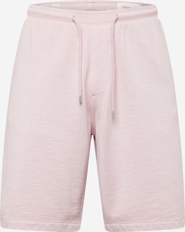 regular Pantaloni di s.Oliver in rosa: frontale