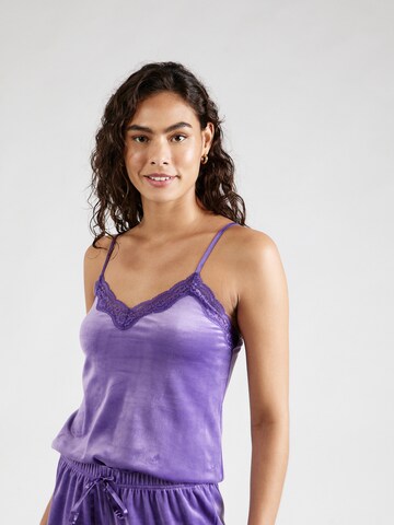 Chemise de nuit Hunkemöller en violet : devant