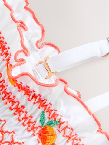 Next Bandeau Bikini Top in White