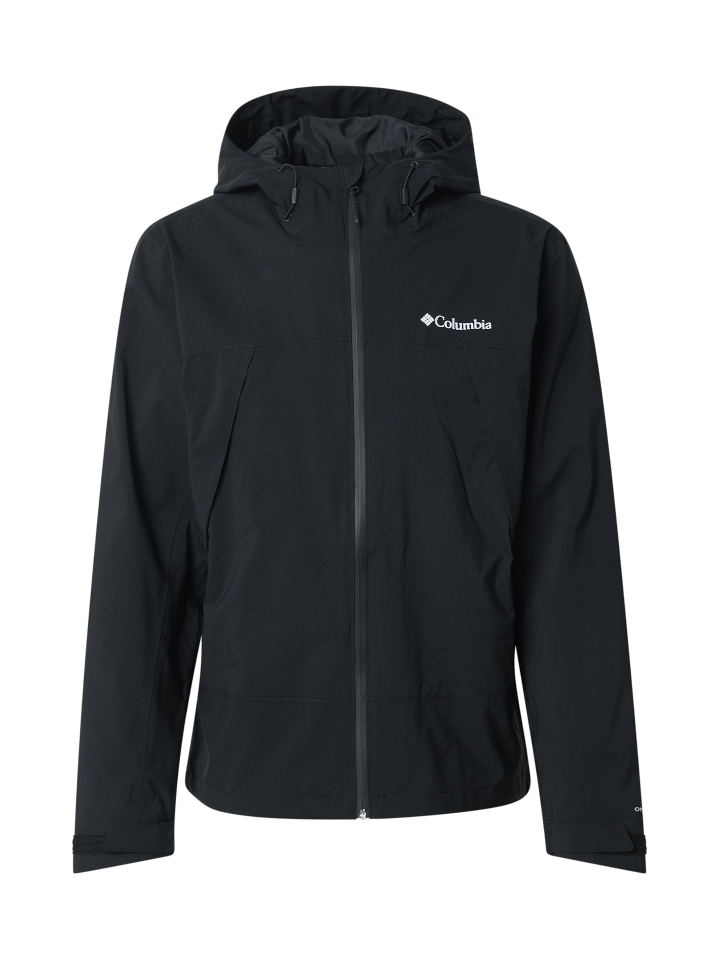 COLUMBIA Яке Outdoor 'Boulder Falls' в черно: отпред