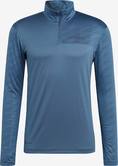 ADIDAS TERREX Functioneel shirt 'Multi' in de kleur Blauw, Productweergave