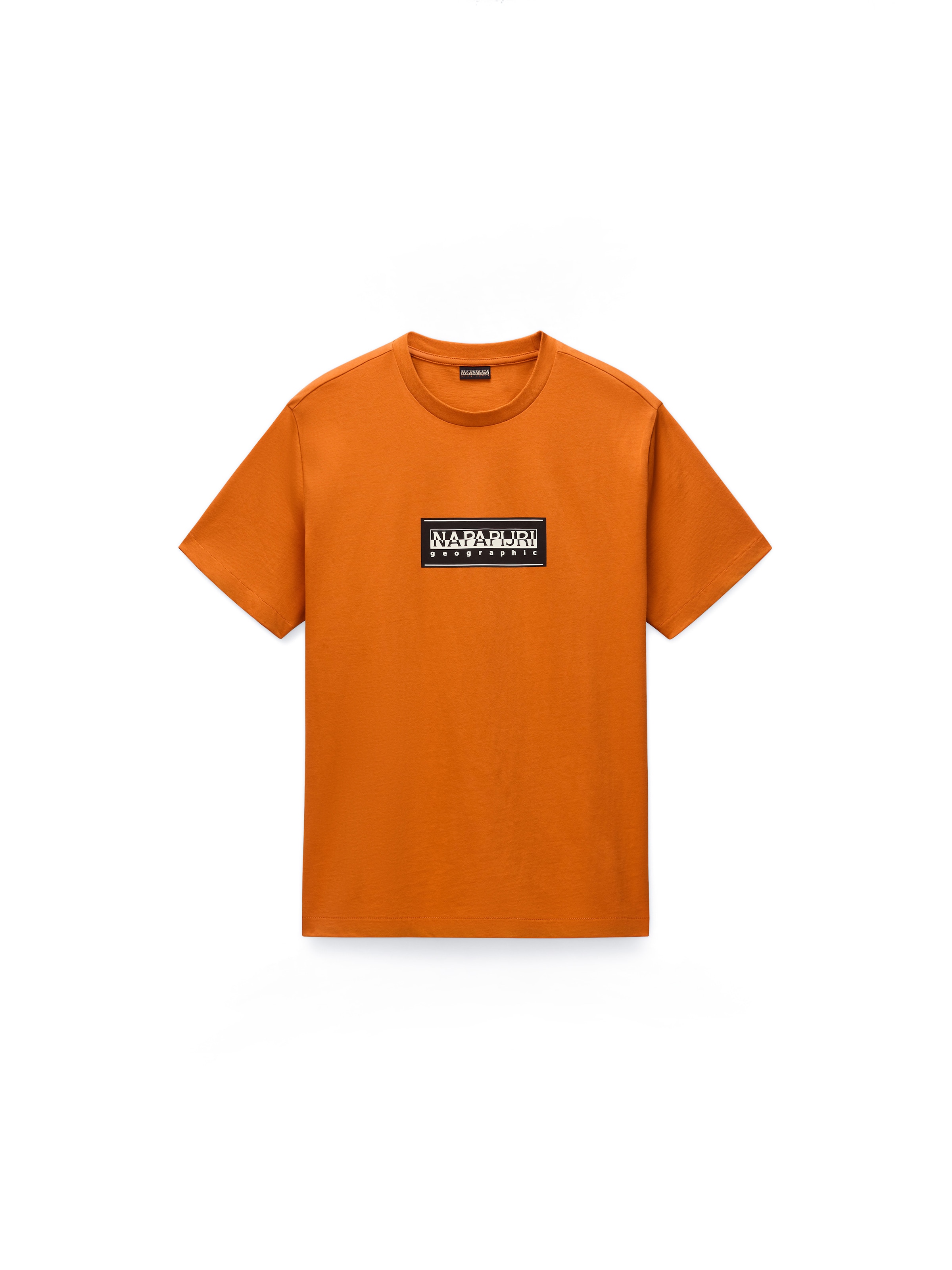 Tricou de la NAPAPIJRI pe portocaliu: față