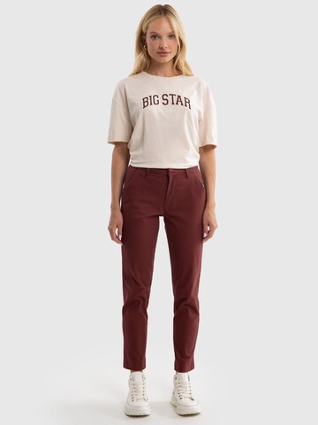 Slimfit Pantaloni chino ' DANAI ' di BIG STAR in rosso