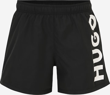 Shorts de bain 'ABAS' HUGO en noir : devant