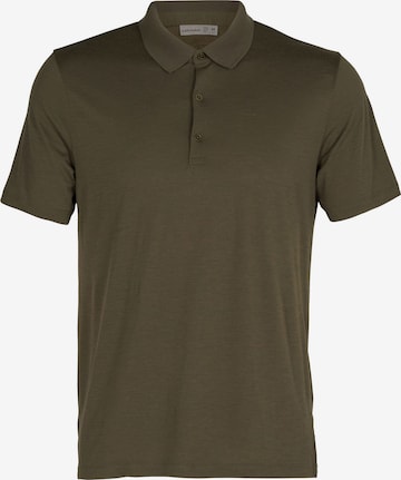 ICEBREAKER - Camisa funcionais 'Tech Lite II' em verde: frente