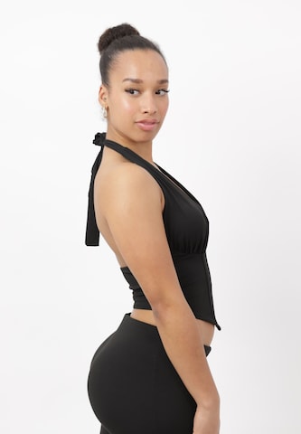 Elara Top in Schwarz