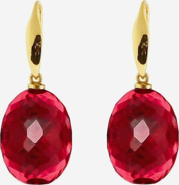 Gemshine Earrings in Gold: front