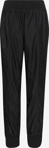 Tapered Pantaloni 'Line' di Cream in nero