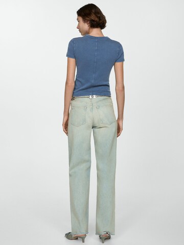 MANGO T-Shirt 'ZANI' in Blau