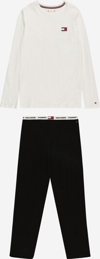 Tommy Hilfiger Underwear Pyjama en bleu marine / rouge / noir / blanc naturel, Vue avec produit