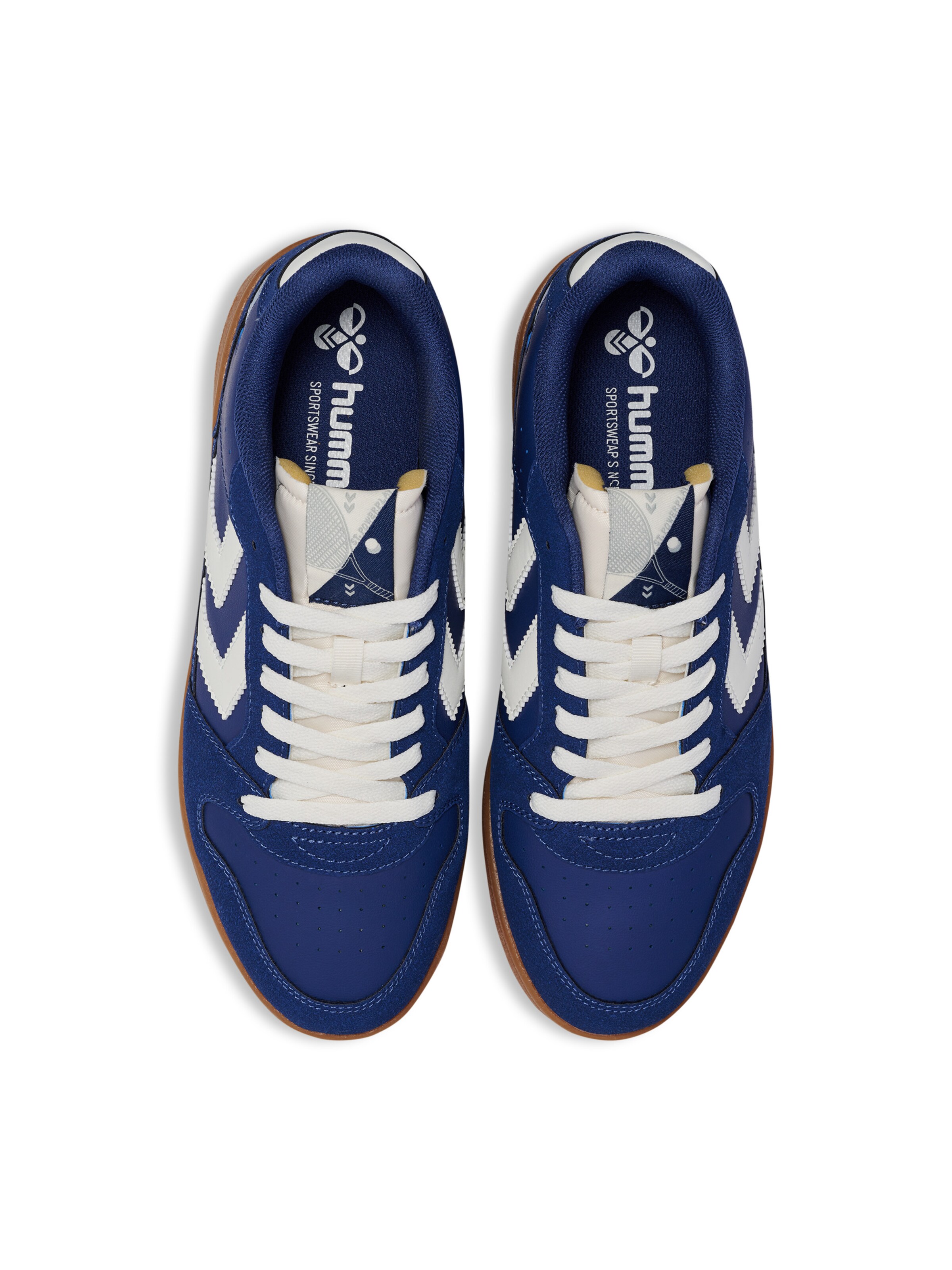 Hummel Sneakers laag in Blauw