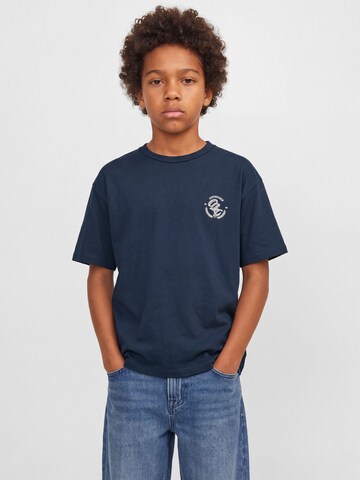Jack & Jones Junior Shirt 'JORFrederiksberg' in Blauw: voorkant