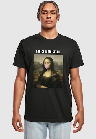 T-Shirt 'APOH - Da Vinci Selfie' Merchcode en mélange de couleurs : devant