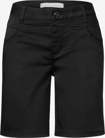 STREET ONE Shorts in Schwarz: Vorderseite