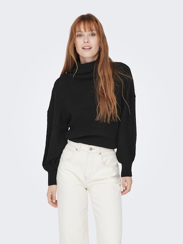 Pull-over 'Megan' JDY en noir : devant