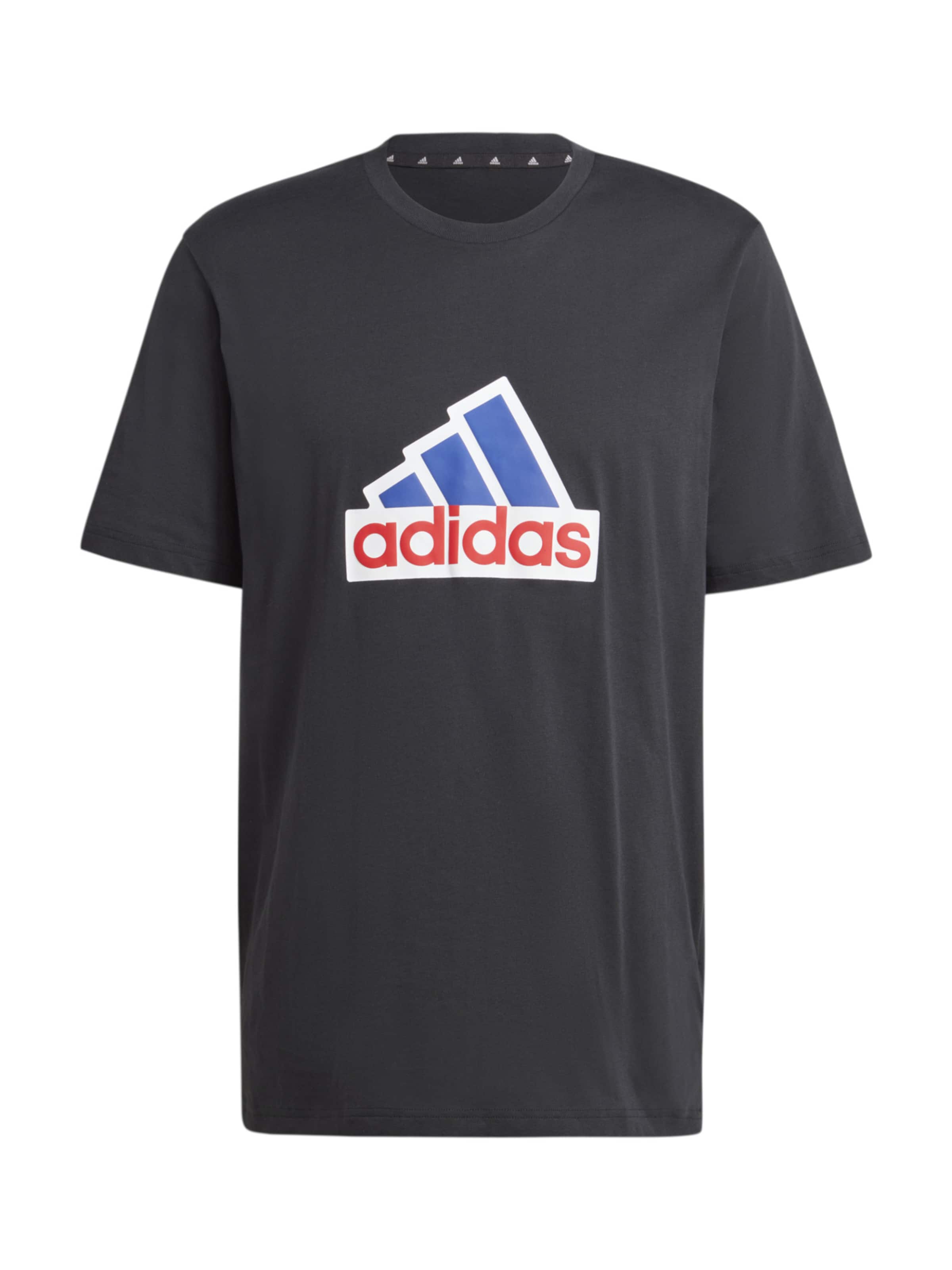 ADIDAS PERFORMANCE Funktionsshirt in Schwarz: Vorderseite