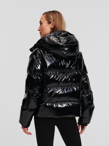 Karl Lagerfeld Winterjacke in Schwarz