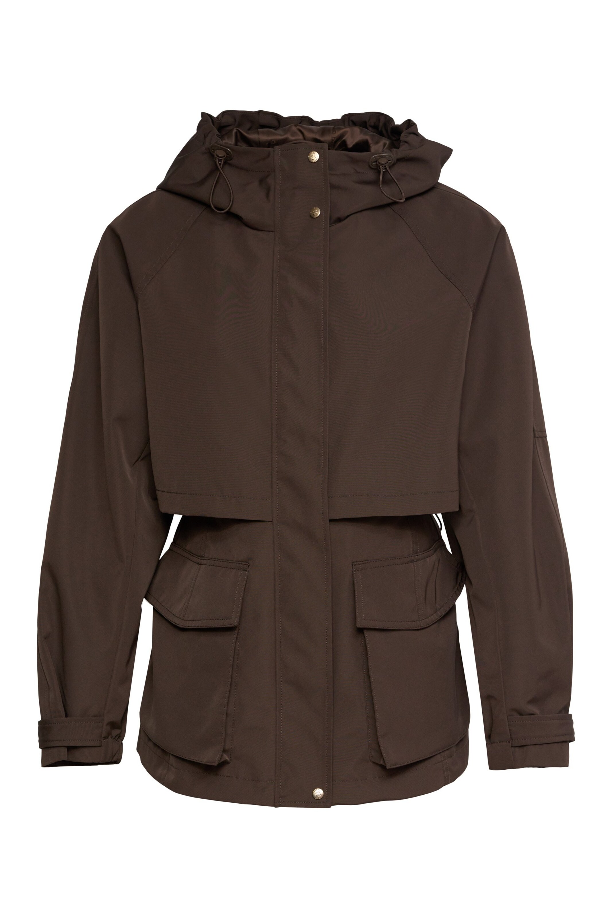 Salsa Jeans Between-seasons parka in L in Brown, Item view